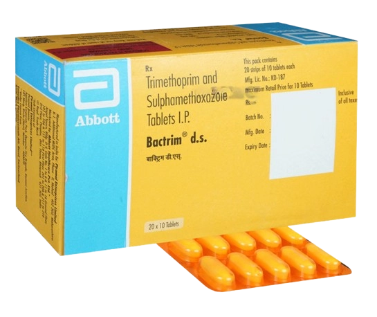 Bactrim D.S 960mg (Trimethoprim 160mg + Sulphamethoxazole)