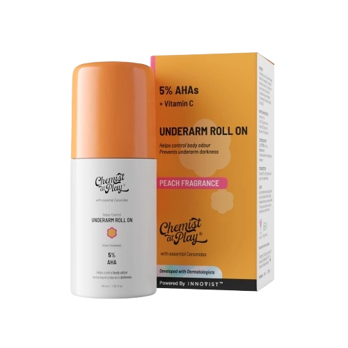 Chemist At Play 5% AHA Underarm Roll On | Lactic Acid Deodrants |
Fragrance Free