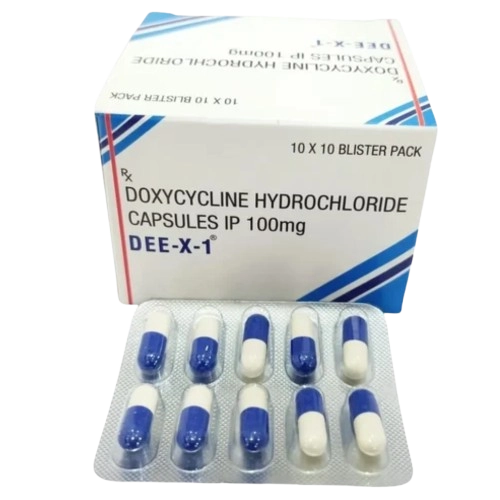 Dee X-1 100 mg Capsule (Doxycycline)