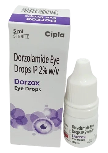 Dorzox Eye Drops (Dorzolamide 2%) – 5ml bottle