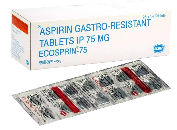 Ecosprin 75 Tablet – Aspirin (75mg)