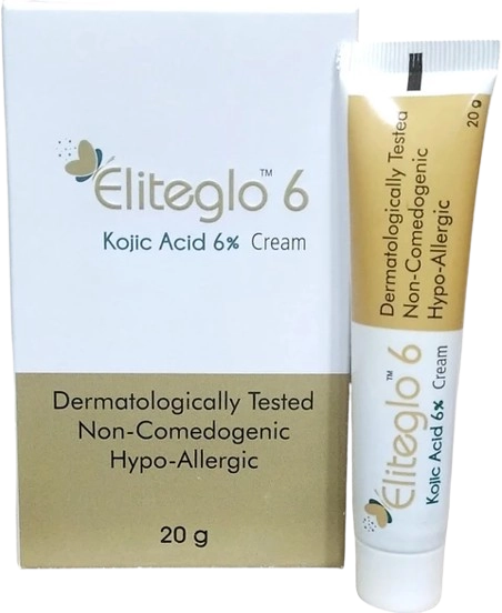 Eliteglo Cream 20 g (Kojic Acid 6%)