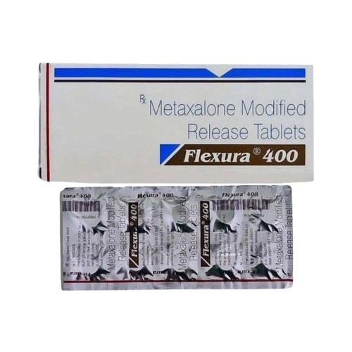 Flexura 400mg Tablet (Metaxalone 400mg)