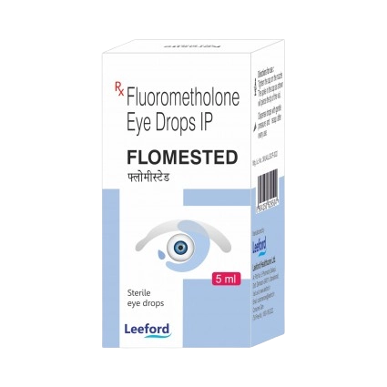 Flomested Eye Drop Fluorometholone (0.1% w/v)