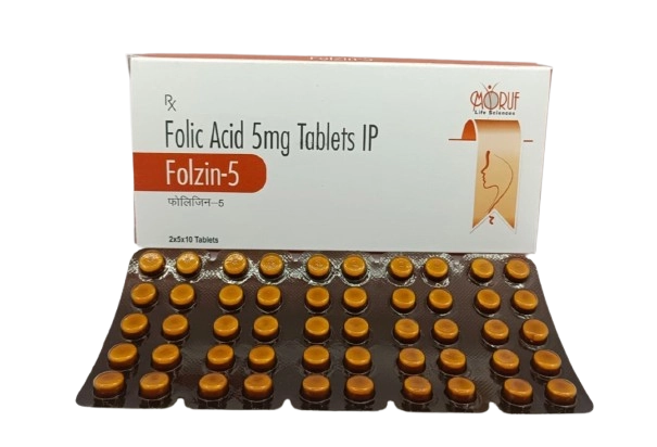 Folic Acid 5mg Tablet