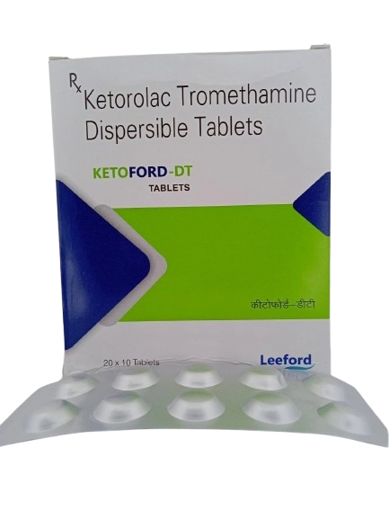 Ketoford 10 mg Tablet DT (Ketorolac 10 mg)