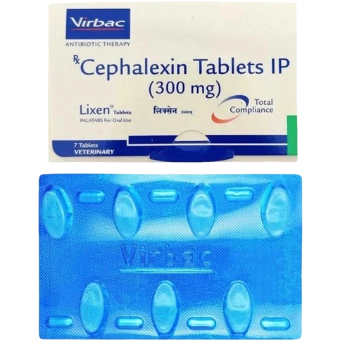 Lixen 300mg Tablet (Cephalexin)