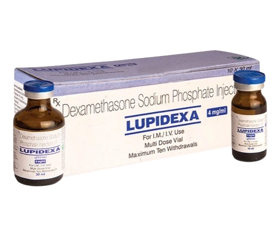 Lupidexa Injection 30 ml Vial (Dexamethasone 4.4 mg)