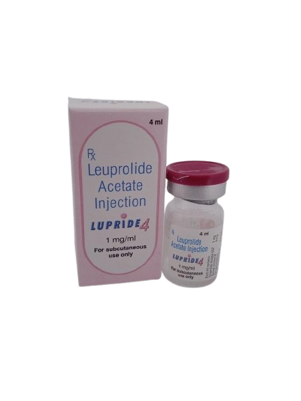 Lupride 4 mg Injection (Leuprolide 4 mg / 4.0 ml)