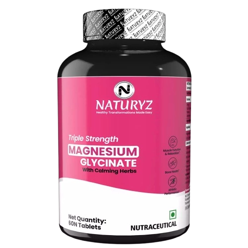 Magnesium Glycinate – 60 capsules bottle