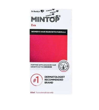 Mintop Eva Solution (Minoxidil 5% w/v) – 60ml bottle