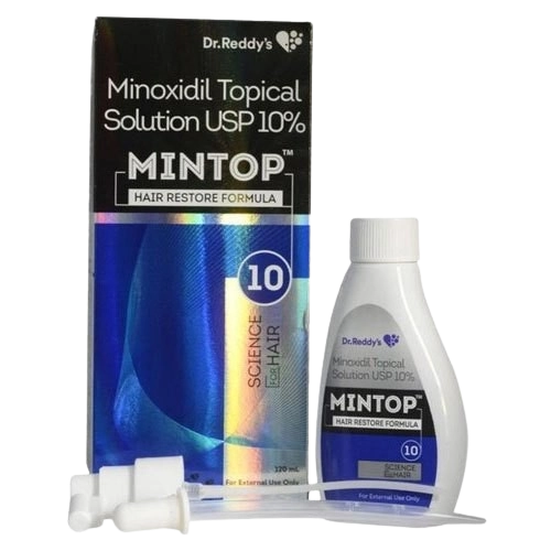 Mintop Forte 10% Topical Solution (Minoxidil) – 60ml bottle