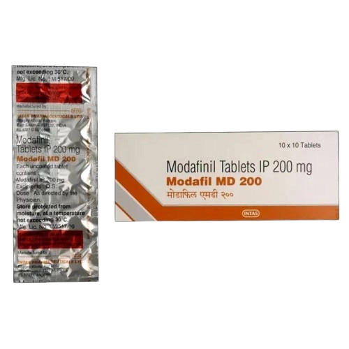 Modafil MD 200 mg Tablet (Modafinil)