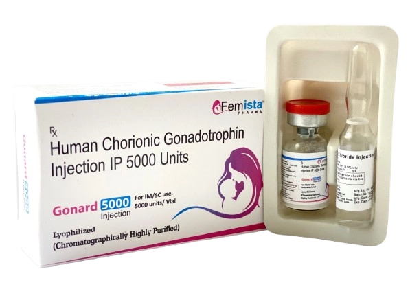 Proligon Human chorionic gonadotropin (hCG) (5000IU) 5000IU
Injection