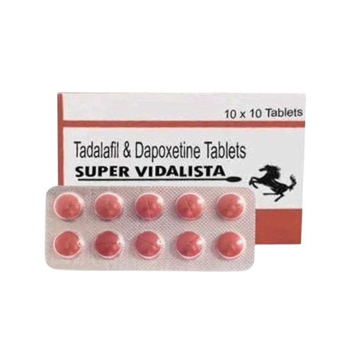Super Vidalista 80mg (Tadalafil 20mg + Dapoxetine 60mg)