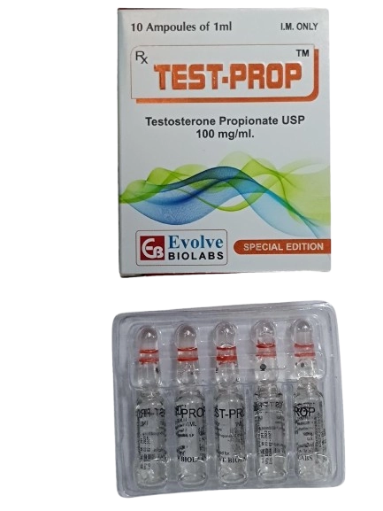 Test-Prop 100 mg Injection (Testosterone Propionate) – 1 ml Vial