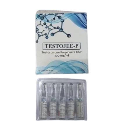 Testojee-P 100 mg Injection (Testosterone Propionate) – 1 ml Vial