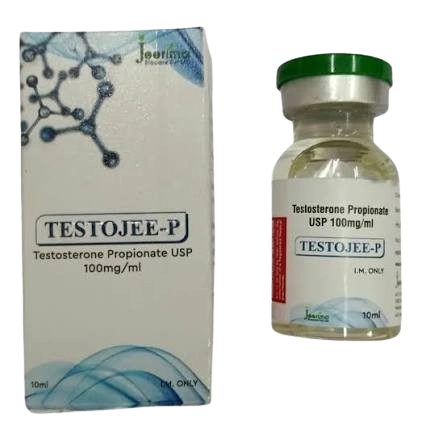 Testojee-P 100 mg Injection (Testosterone Propionate) – 10 ml Vial