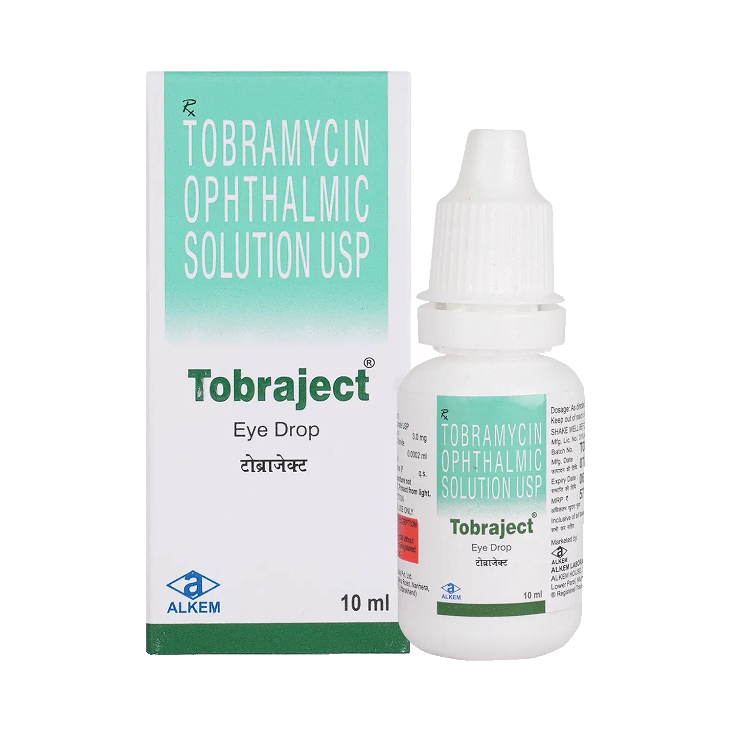 Tobraject 0.3% Eye Drop - Tobramycin (0.3% w/v)