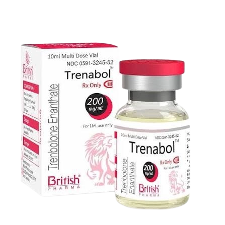 Trenabol 200 mg Injection (British) (Trenbolone Acetate) – 10 ml Vial