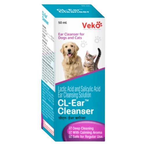 Veko CL Ear Cleanser for Dogs and Cats