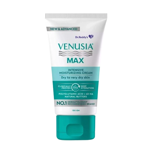 Venusia Max Intensive Moisturizing Cream | Face Care Product for
Dry & Very Dry Skin | Repairs the Skin