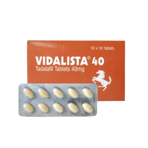 Vidalista 40 mg Tablet (Tadalafil)
