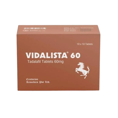 Vidalista 60 mg Tablet (Tadalafil)