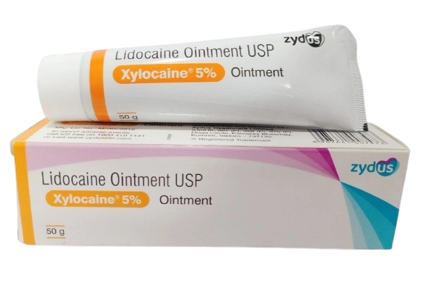 Xylocaine 5% Ointment (Lidocaine 5% w/w) – 50gm tube