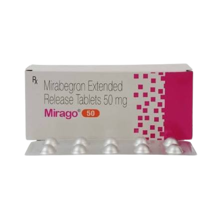 Mirabegron 50 mg Tablet