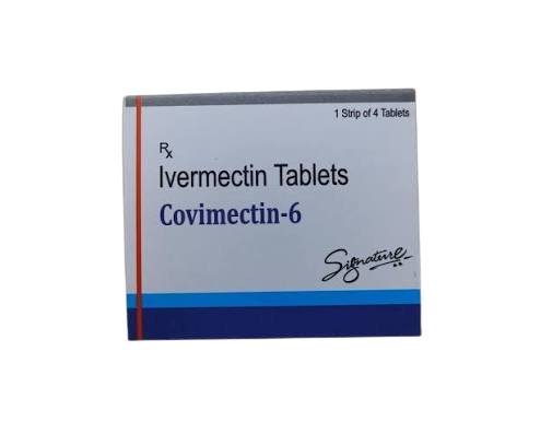 Covimectin 6 mg Tablet (Ivermectin 6 mg)