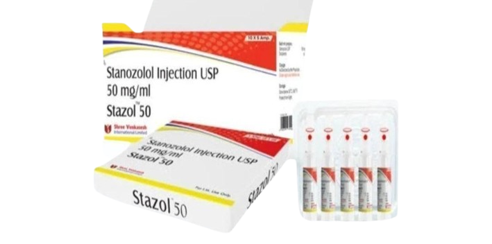 Stazol 50 Injection (Stanozolol 50 mg/ml) – 1 ml Ampoule