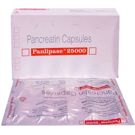 Panlipase 25000 Capsule (Pancreatin 300 mg)