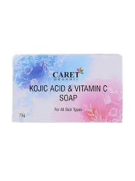 Caret Organic Kojic Acid & Vitamin C Soap – 75 g Bar