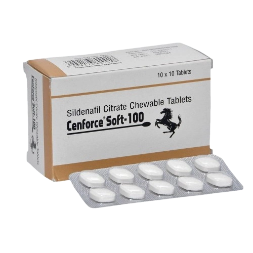 CENFORCE SOFT 100MG TAB (Sildenafil Chewable 100mg)