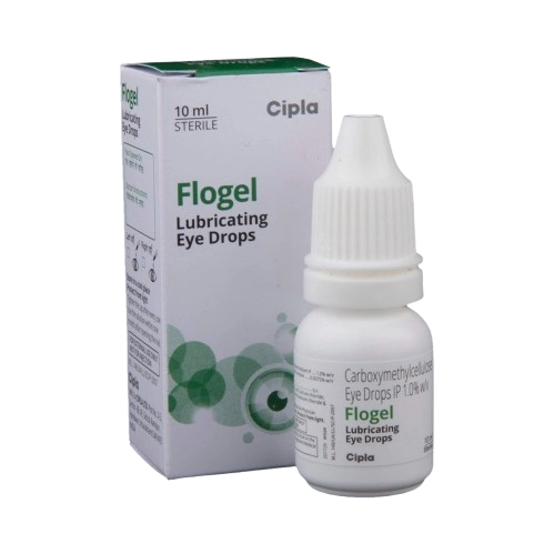 Flogel Eye Drops (Carboxymethylcellulose 1% w/v, 10 ml)