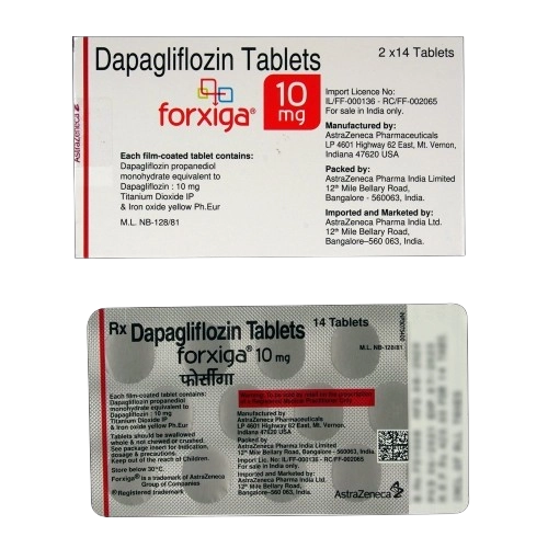 Forxiga 10mg Tablet Dapagliflozin (10mg)