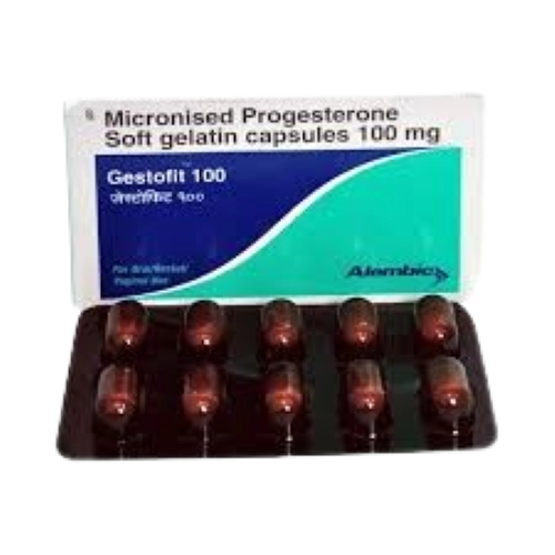 GestoFIT 100 Soft Gelatin Capsule - Progesterone (100mg)