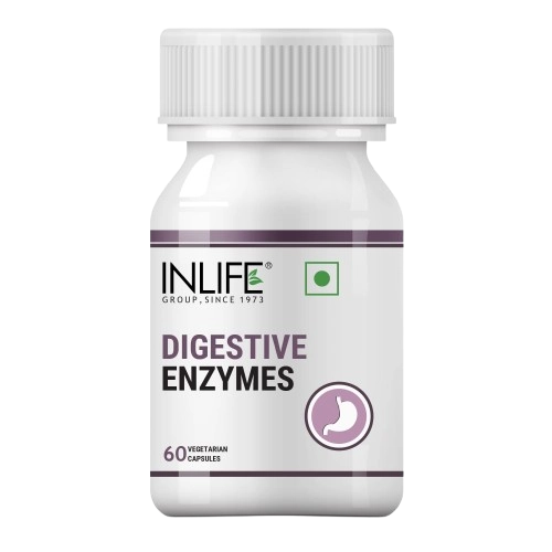Inlife Digestive Enzymes Capsules 60βs (For Healthy Digestion,
Vegetarian)