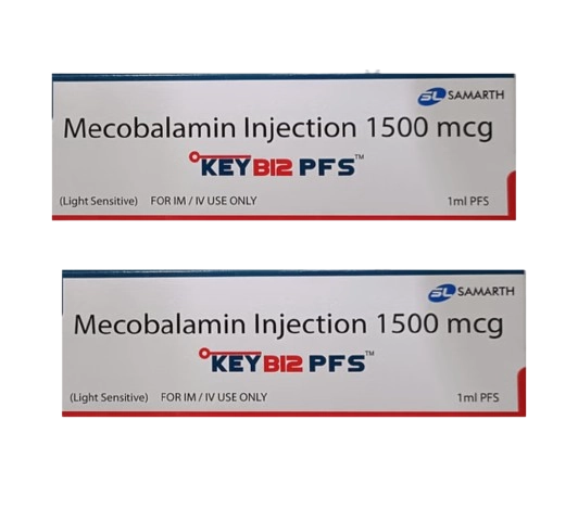 Key B12 Injection Methylcobalamin (1500mcg)