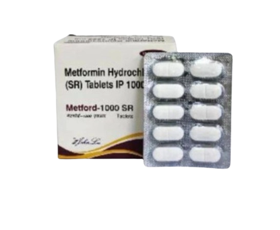 Metformin 1000mg Tablet (METFORD 1000SR TAB)