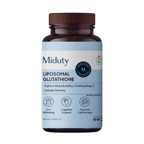 Miduty Liposomal Glutathione 40% – 30 capsules bottle