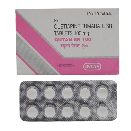 QUtan SR 100 Tablet (Quetiapine (100mg))