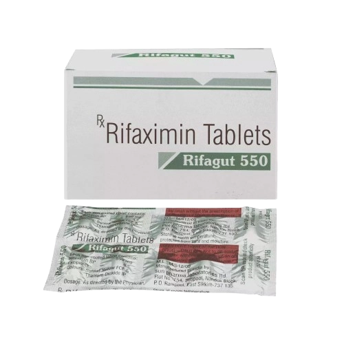 Rifagut 550 Tablet Rifaximin (550mg)