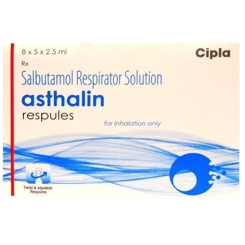 SALBUTAMOL 2.5MG ASTHALIN 2.5ML RESPULE