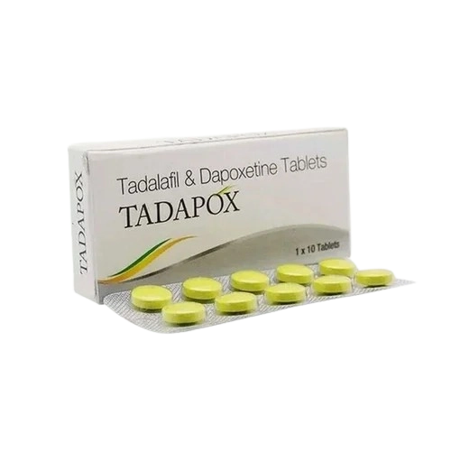 Tadapox 80 mg Tablet (Tadalafil 20 mg & Dapoxetine 60 mg)