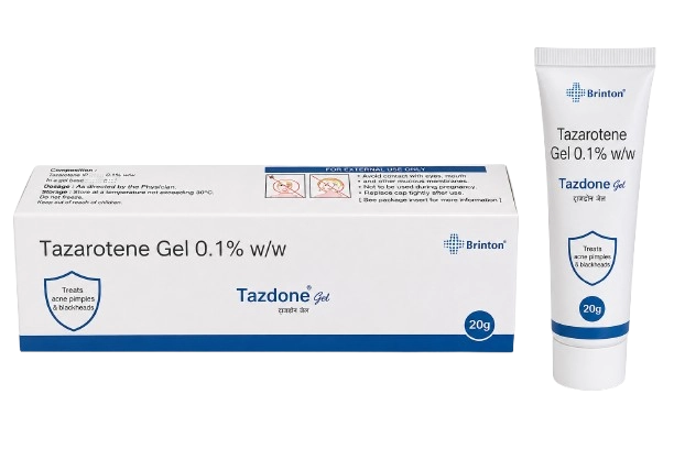 Tazdone 0.1% Gel Tazarotene (0.1% w/w)