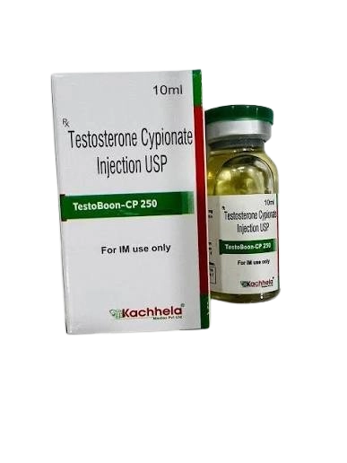 Testoboon CP 250 mg Injection (Testosterone Cypionate) – 10 ml Vial