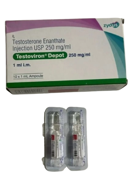 Testoviron Depot 250mg Injection (Testosterone Enanthate) – 1ml
vial