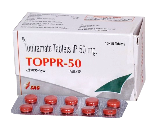 TOPIRAMATE 50MG